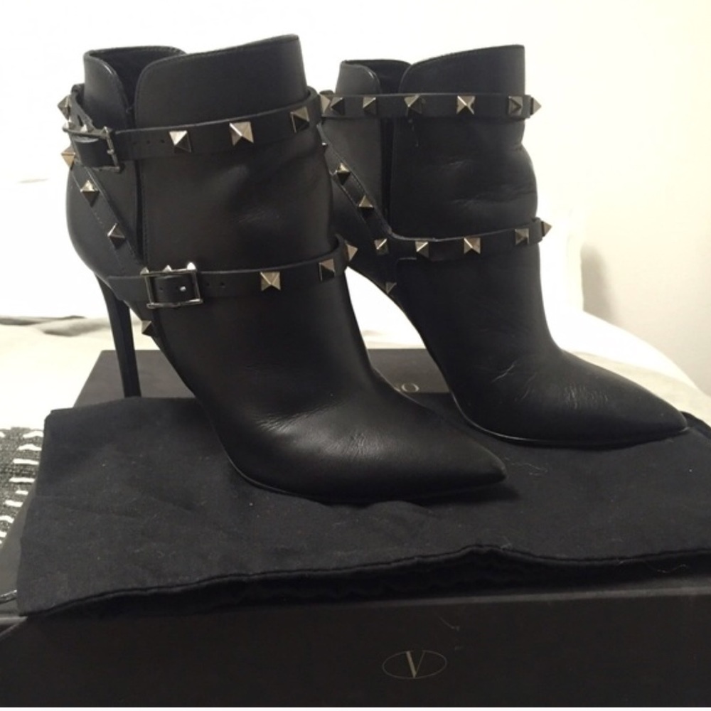 Valentino Rock Stud Booties size 36.5